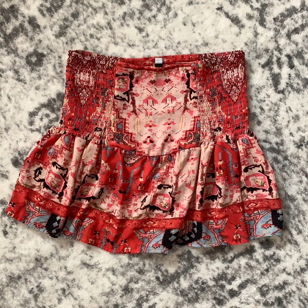 Design lab multicolor skirt